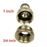 Pressure Washer Hose Adaptor Brass Hose Tap Connector 3/4'' 1/2'' THREADED GARDEN WATER PIPE ADAPTER FITTING Watering Equipment - Image 3