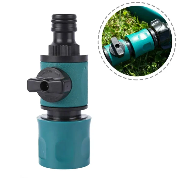 kf-S5c563c6f48d14acca852d20da79da2a9Y Garden Hose Shut Off Valve, Quick In-Line Tap Connector for Watering & Irrigation System - Image 4