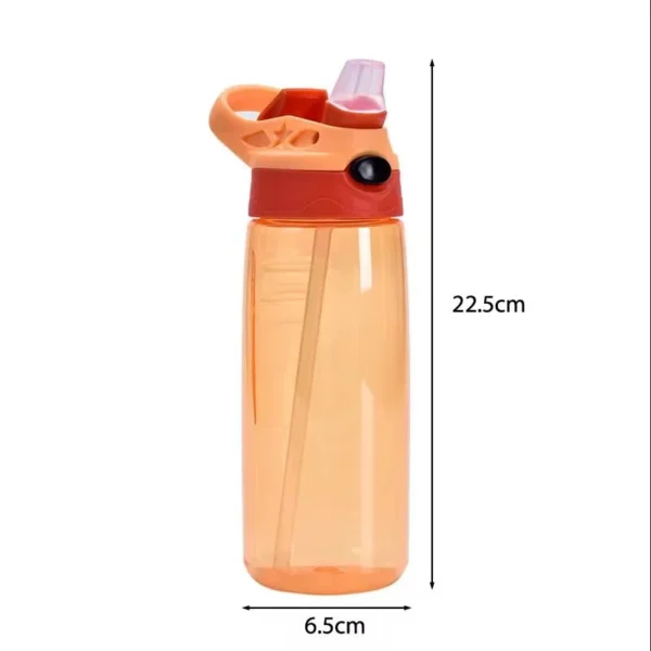 500ml Kids Water Bottle With Straw BPA Free Children Drinking Healthy School Cup - Image 7