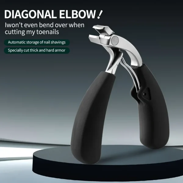 Stainless Steel Nail Clippers Cutter Trimmer Manicure Scissors Thick Hard Toenail Fingernail Pedicure Tools - Image 4