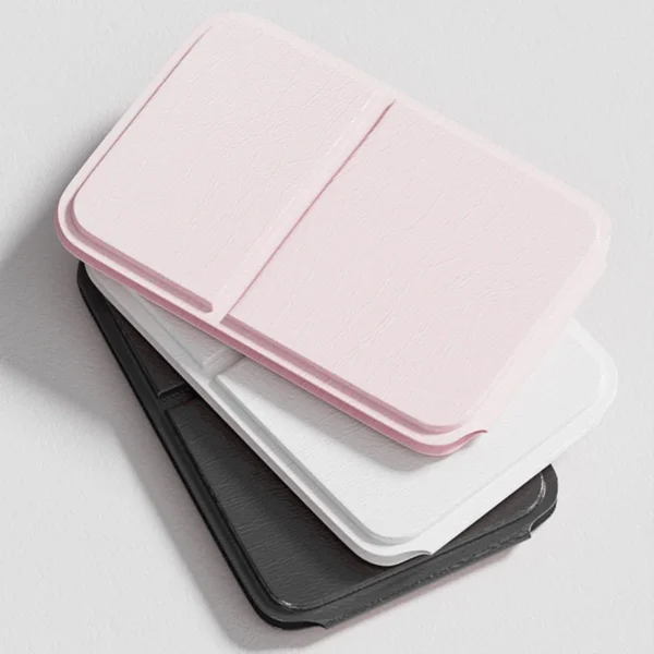 Portable Handheld Mini Makeup Mirror, Dormitory Tabletop And Office Use, Adjustable And Portable Folding Mirror - Image 4