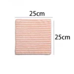 15pcs Coral Fleece Thickened Dish Cloth Does Not Stick To Oil Kitchen Household Absorbs Water Without Shedding Scouring Pad Rag - Image 5
