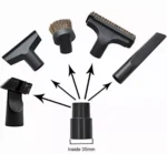 6 PCS Vacuum Attachments Replacement 1 1/4 inch & 1 3/8 inch Vac Accessories Brush Nozzle Crevice Tool Vacuum Cleaner Accessorie - Image 3