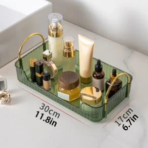 Elegant Makeup Storage Box for Bathroom, Toilet and Dressing Table