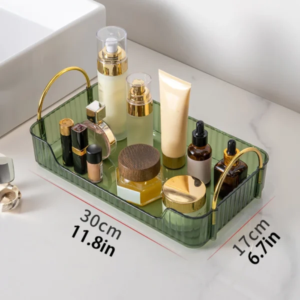 Elegant Makeup Storage Box for Bathroom, Toilet and Dressing Table - Image 2