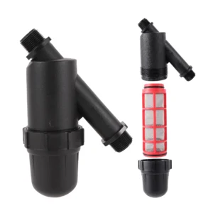 3/4" Male Thread Stainless Steel Water Filter, 120 Mesh Screen Strainer for Garden Irrigation & Misting Systems