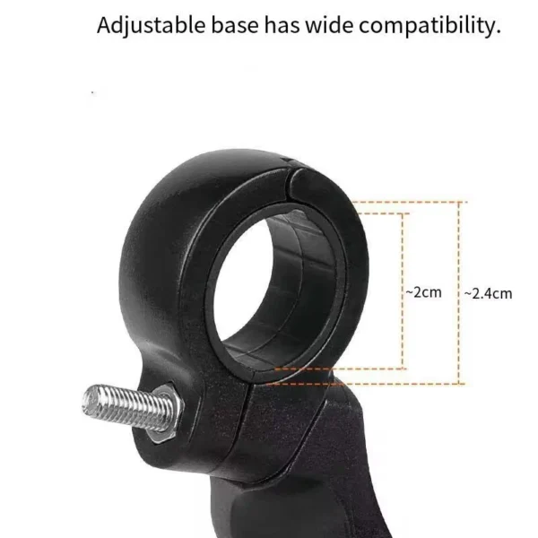 Bike Rearview Mirror Mountain Bike HD Reflection Mirror Battery Bike Adjustable Mirror Outdoor Riding Accessories - Image 3