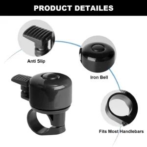Bicycle Bell Alloy Mountain Road Bike Horn Sound Alarm For Safety Cycling Handlebar Bicycle Call Accessories