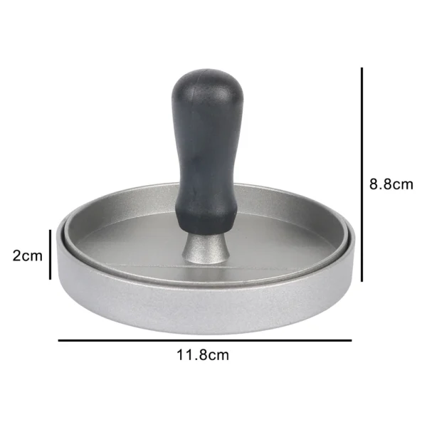 Household Food Mold Kitchen Gadgets Round Hamburger Mold BBQ Hamburger Meat Beef Pie Burger Meat Press Aluminum AlloyHousehold F - Image 4