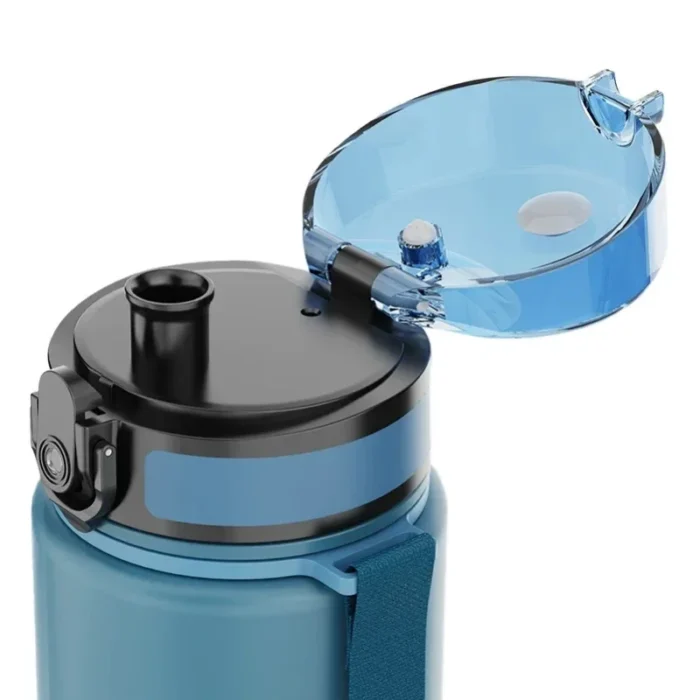 500ML/650ML/1000ML Large Capacity Sports Bottle Motivational Leak Proof Portable Reusable Plastic Cups Outdoor Travel Gym Jugs - Image 6