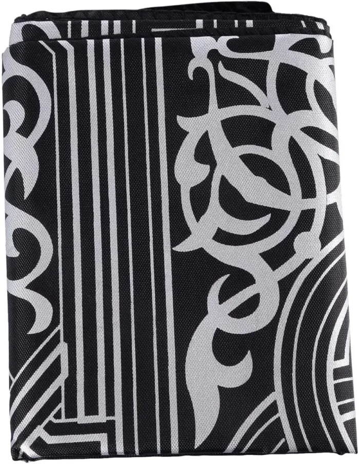kf-S6e15bc403cd8443aa59268d393cfce50d Prayer Rug Polyester Portable Braided Mats Simply Print with Compass In Pouch Travel Home New Style Mat Blanket 100x60cm - Image 4