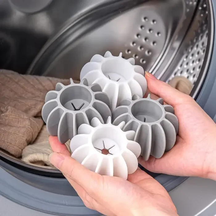 Laundry Ball Reusable Clothes Hair Cleaning Tool Pet Hair Remover Washing Machine Cat Hair Catcher Laundry Ball - Image 2