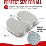 Ergonomic Memory Cotton Office Cushion Hemorrhoid Cushion Chair Cushion Sedentary Artifact Student Ass CushionErgonomic Memory C