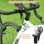 Bicycle 1PC/1Pair Rear View Convex Mirror Handlebar Drop Bar Mount Acrylic Lens Back Sight Reflector Light Weight - Image 2