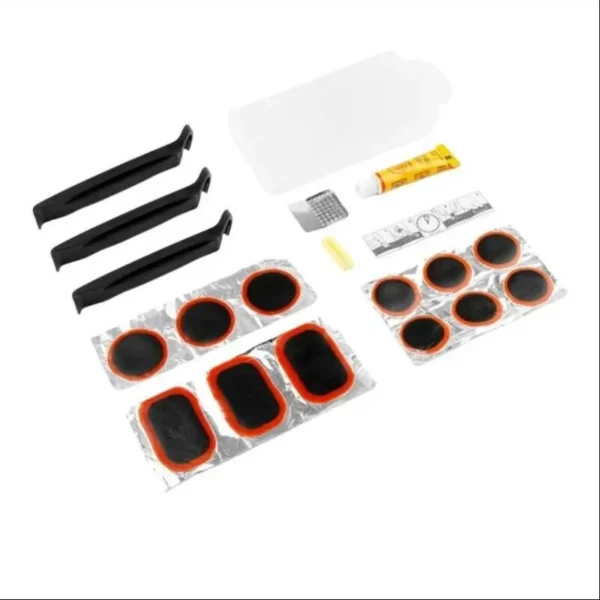 Bike Tire Repair Kit Multifunctional Bike Repair Tool Tire Puncture Repair Kit Tire Fix Self-Adhesive Tire Patch Kit Flat Tire - Image 4