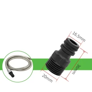 2/20PCS 1/2" BSP Threaded Tap Adapter, Quick Connectors for Garden Hose, Irrigation Pipe Fittings for Home Gardening