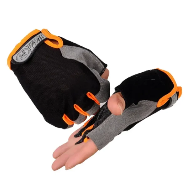 Cycling Gloves Anti Slip Shock Breathable Half Fingerless Gloves Bike Mtb Gloves Sport Mittens Cycling Bicycle Gloves - Image 4