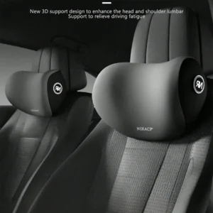 Car Headrest, Lumbar Support, Shoulder Pillow, Car Pillow, Memory Cotton Waist Backrest Cushion, Household Automotive Products