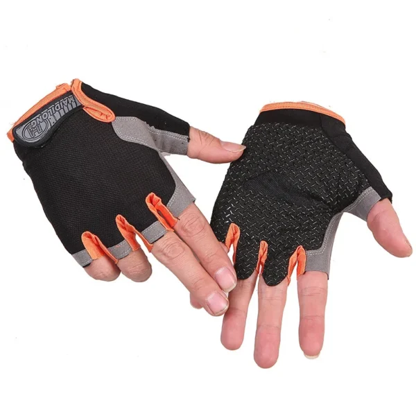 Half Finger Outdoor Cycling Anti Slip Anti Sweat Men Women Half Finger Gloves Breathable Anti Shock Sports Gloves - Image 5