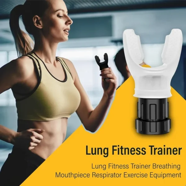 Silicone Breathing Fitness Exercise Equipment Portable Throat Adjustable Resistance Breathing Exercise Device - Image 2