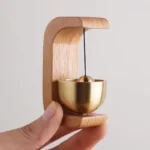 Wind Chimes Door Alert Brass Hanging Ornament Magnetic Doorbell Calming Home Shop Decor Durable Brass Door Accessory - Image 3