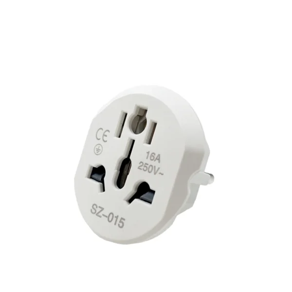 Korea EU Plug Adapter 16A 250V Travel Adapter Converte - Image 2