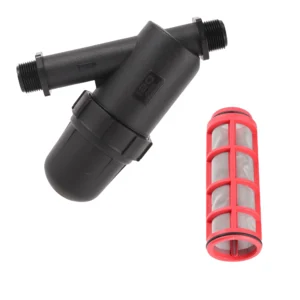 3/4" Male Thread Stainless Steel Water Filter, 120 Mesh Screen Strainer for Garden Irrigation & Misting Systems