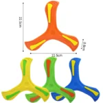 Children Boomerang Soft Three-leaf Cross Adult-kids Interactive Outdoor Toy Early Education Puzzle Decompression Gift - Image 5