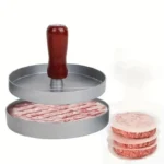 Household Food Mold Kitchen Gadgets Round Hamburger Mold BBQ Hamburger Meat Beef Pie Burger Meat Press Aluminum AlloyHousehold F - Image 2