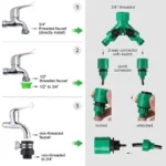 Automatic Watering Garden Hose Micro Drip Watering Kits Adjustable Nozzle Garden Supplies System Water - Image 5