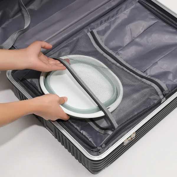 Plastic Folding Wash Basin, Portable Laundry Tub for Home, Bathroom, Kitchen, Adult & Baby Bath Basin, Travel Wash Basket - Image 5