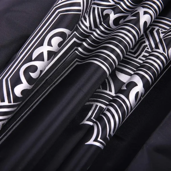 Prayer Rug Polyester Portable Braided Mats Simply Print with Compass In Pouch Travel Home New Style Mat Blanket 100x60cm - Image 6