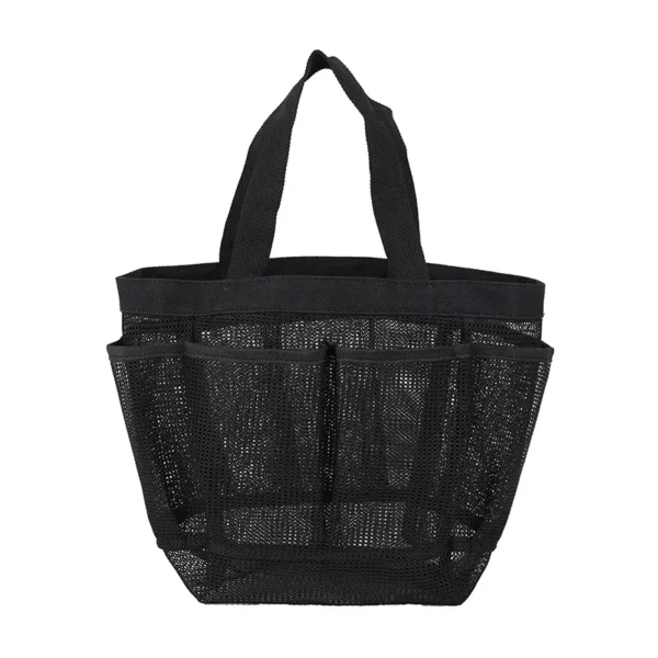 Mesh Beach Bags Tote Bag with 8 Pockets Waterproof Lightweight Foldable Tote Bag Oversized Pool Bag - Image 4