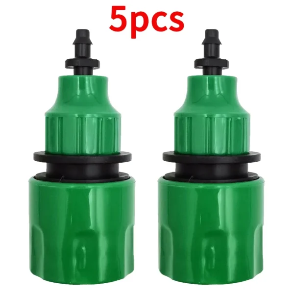 5pcs Water Pipe Quick Connector Plastic Hose Pipe Connector For Garden Pipeline Drip Irrigation System Watering Equipment Parts - Image 4