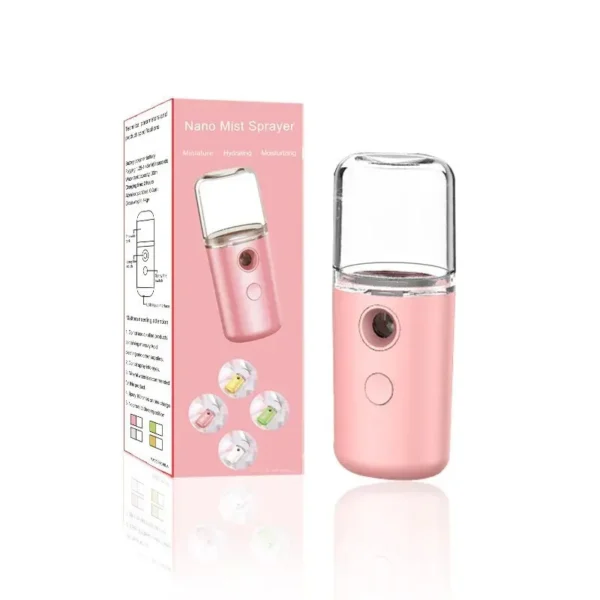 Water Replenisher Nano Spray Face Beauty Cold Spray Humidifier Portable Charging Small Humidifier Humidifier - Image 3