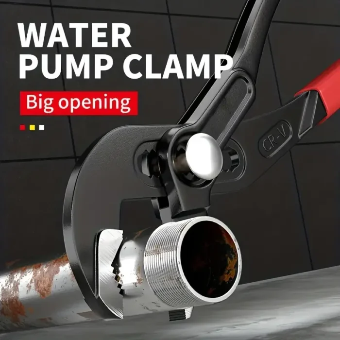 kf-S9b463f0db3954d68afc3f9715ac6a1e9d Multifunctional Adjustable Pump Pliers, Large Opening Pipe Pliers, Movable Power Pliers for Plumbing and Repair - Image 4