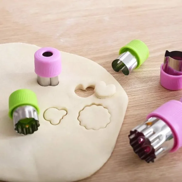 Vegetable Cutter Shapes Stainless Steel Durable DIY Fruit Cookie Stamps Cake Food Cutting Mold Kitchen Tool - Image 6