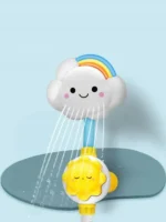 Kids Bath Toys Water Game for Kids Clouds Model Faucet Shower Water Spray Kids Toy Splashes Bathroom Sprinkler Kids Toy - Image 3