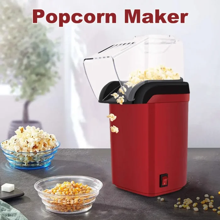 kf-S9d0c7630f5324662843236d34d536ec0y Popcorn Machine High Popping Rate Fully Automatic Popcorn Machine Electric Air Popper Mini Popcorn Machine for Home Kitchen - Image 3