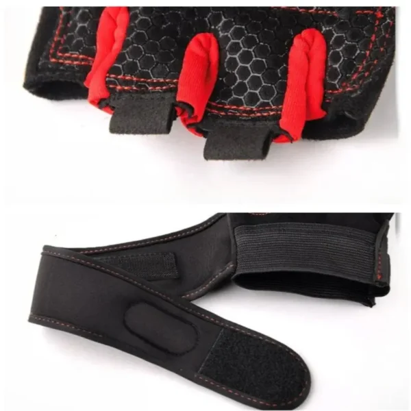 Fitness Half Finger Gloves Men And Women Wrist Guard Sports Dumbbell Riding Non Slip Horizontal Bar Exercise Training - Image 6