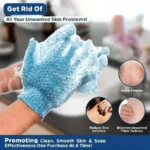 2pcs/6pcs/12pcs Reversible Exfoliating Shower Gloves, Body Scrub Gloves, ,Cleansing Tools Bath Towel Bath Products Back Scrub - Image 2