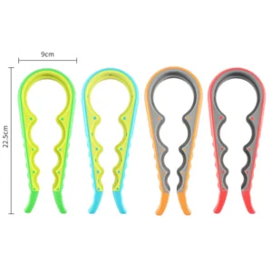1pc Multifunctional 4-in-1 Jar Opener, Jar Gripper, Lid Opener, Can Opener, Bottle Opener