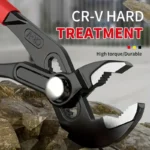 Multifunctional Adjustable Pump Pliers, Large Opening Pipe Pliers, Movable Power Pliers for Plumbing and Repair