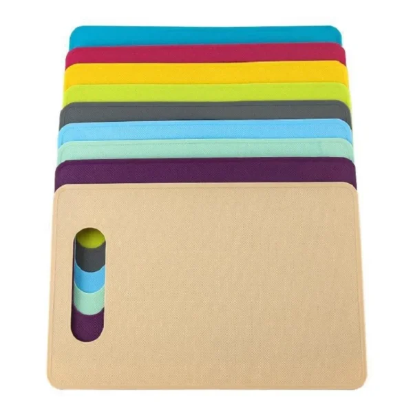 Creative PP Square Chopping Board, Non-Slip Vegetable & Fruit Cutting Board, Easy to Clean Kitchen Tool - Image 3