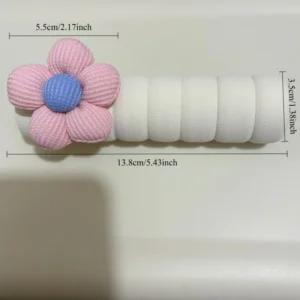 Cartoon Silicone Door Knob Covers Anti Collision Baby Pet Proof Bumper for Nursery Bedroom Noise Reduction