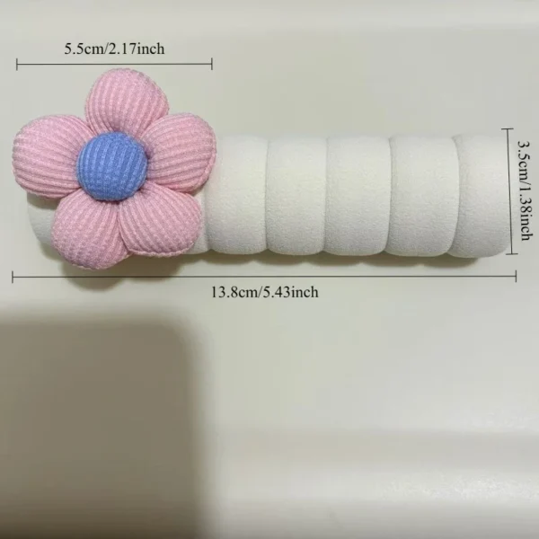 Cartoon Silicone Door Knob Covers Anti Collision Baby Pet Proof Bumper for Nursery Bedroom Noise Reduction - Image 3