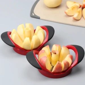 Stainless Steel Apple Slicer & Corer, Super Sharp Apple Cutter Peeler, Multifunctional Kitchen Tool for Fruit Cutting