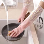 1 Pair Of Thermal Dishwashing Gloves, Thick And Durable, Waterproof Non-slip - Image 4