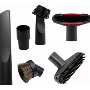 6 PCS Vacuum Attachments Replacement 1 1/4 inch & 1 3/8 inch Vac Accessories Brush Nozzle Crevice Tool Vacuum Cleaner Accessorie