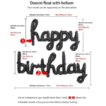 1set Birthday Party Balloon - Image 4